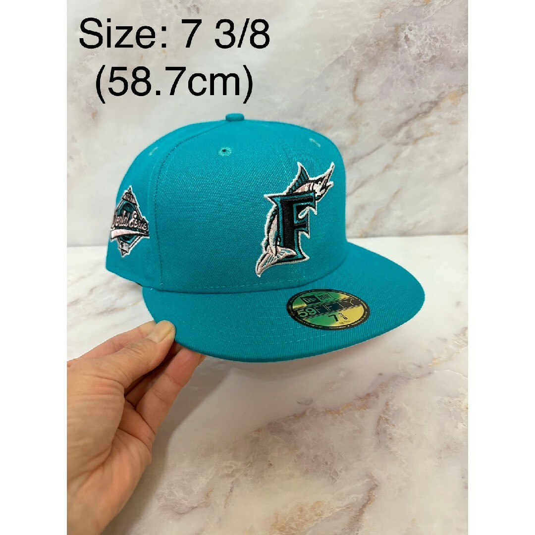 Newera 59fifty マイアミマーリンズ ワールドシリーズ キャップ