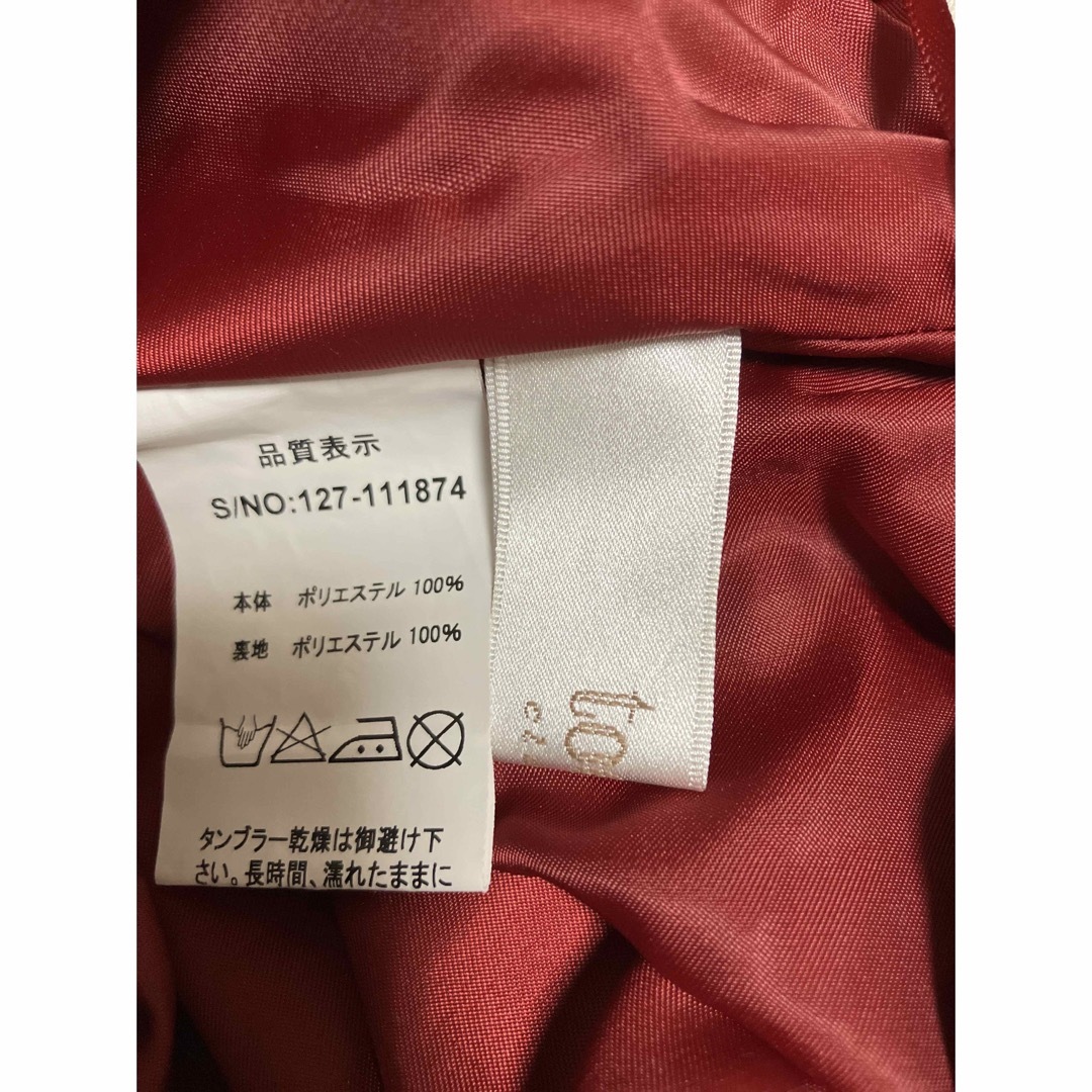TOCCO closet(トッコクローゼット)のトッコ  クローゼット　スカート　赤　レッド　フレアースカート レディースのスカート(ひざ丈スカート)の商品写真