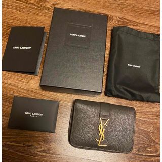 Saint Laurent - 【極美品】イヴサンローラン 長財布（イブサン