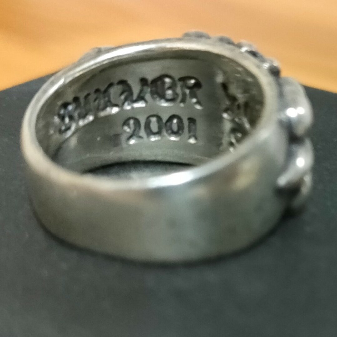 Chrome Hearts(クロムハーツ)のシルバーホース フローラルクロスリング メンズのアクセサリー(リング(指輪))の商品写真