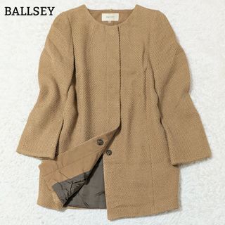 Ballsey アルパカロングコート　36 ブラウン