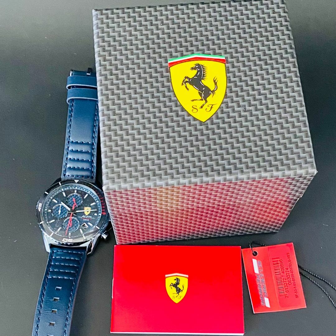 Ferrari - 【高級時計 フェラーリ】Ferrari オフィシャル クロノグラフ