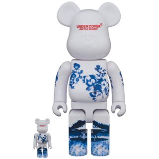 BE@RBRICK 招き猫 ペコちゃん 福 金メッキ 100％ & 400％の通販 by