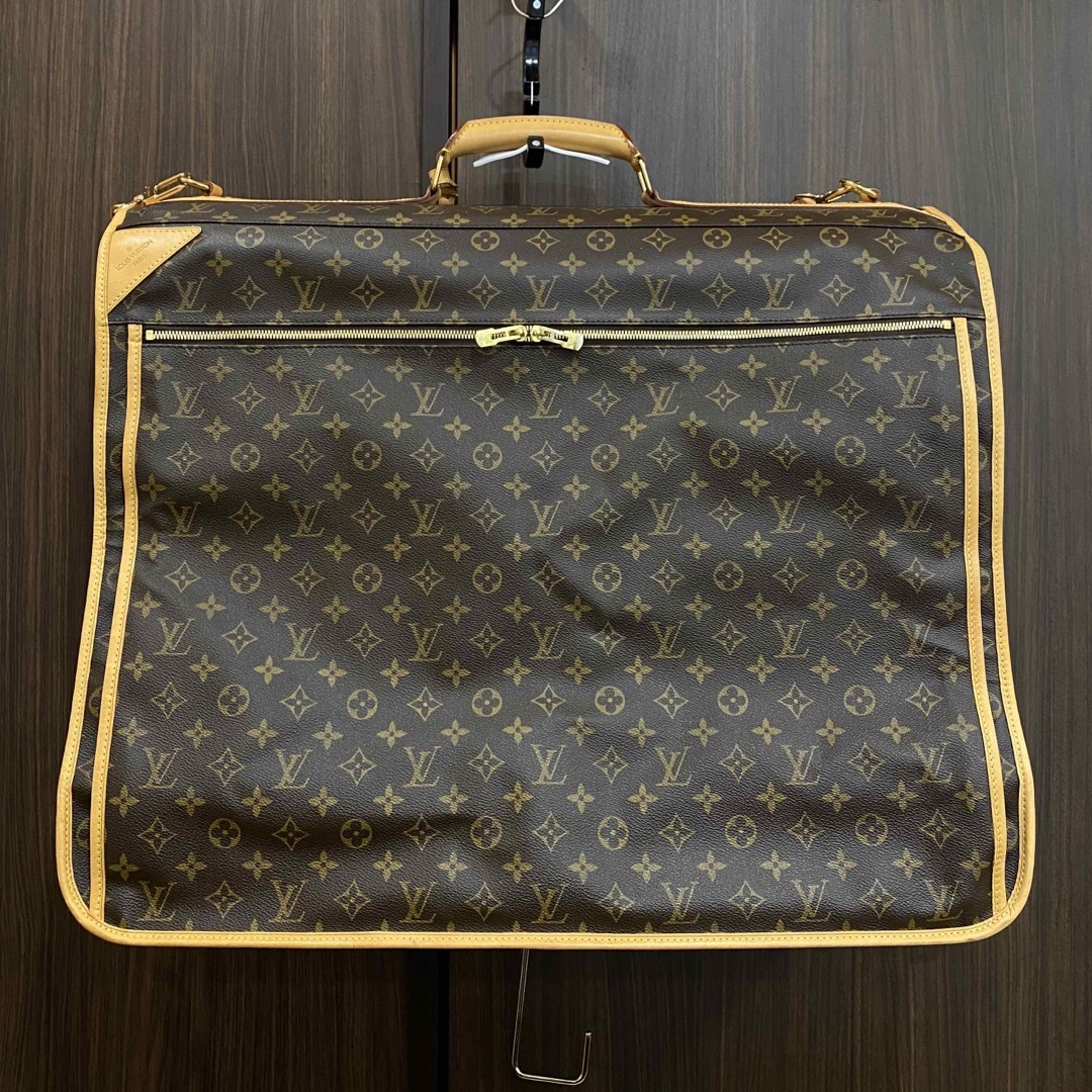 ルイ・ヴィトン LOUIS VUITTON ホライゾン50 M20437 白 モノグラム・ウォーターカラー メンズ キャリーバッグ