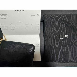 CELINE セリーヌ フック付き コイン & カードポーチ コインケース