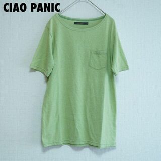 チャオパニック(Ciaopanic)のcu32 チャオパニック/半袖ポケTシャツ/グリーン/サイズ M(Tシャツ(半袖/袖なし))