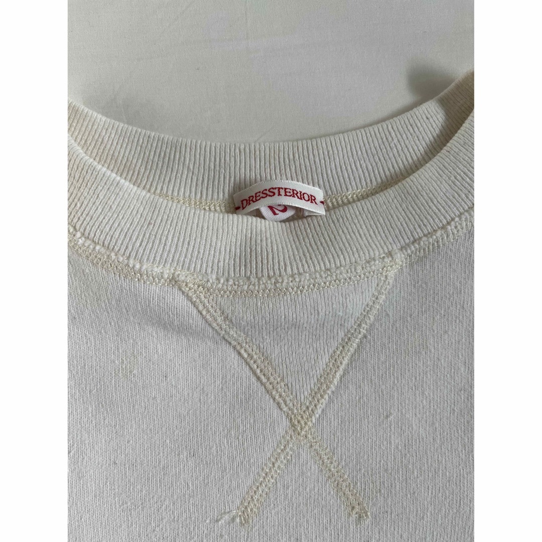 DRESSTERIOR - 定番 DRESSTERIOR ロゴ刺繍 吊裏毛 プルオーバー ...