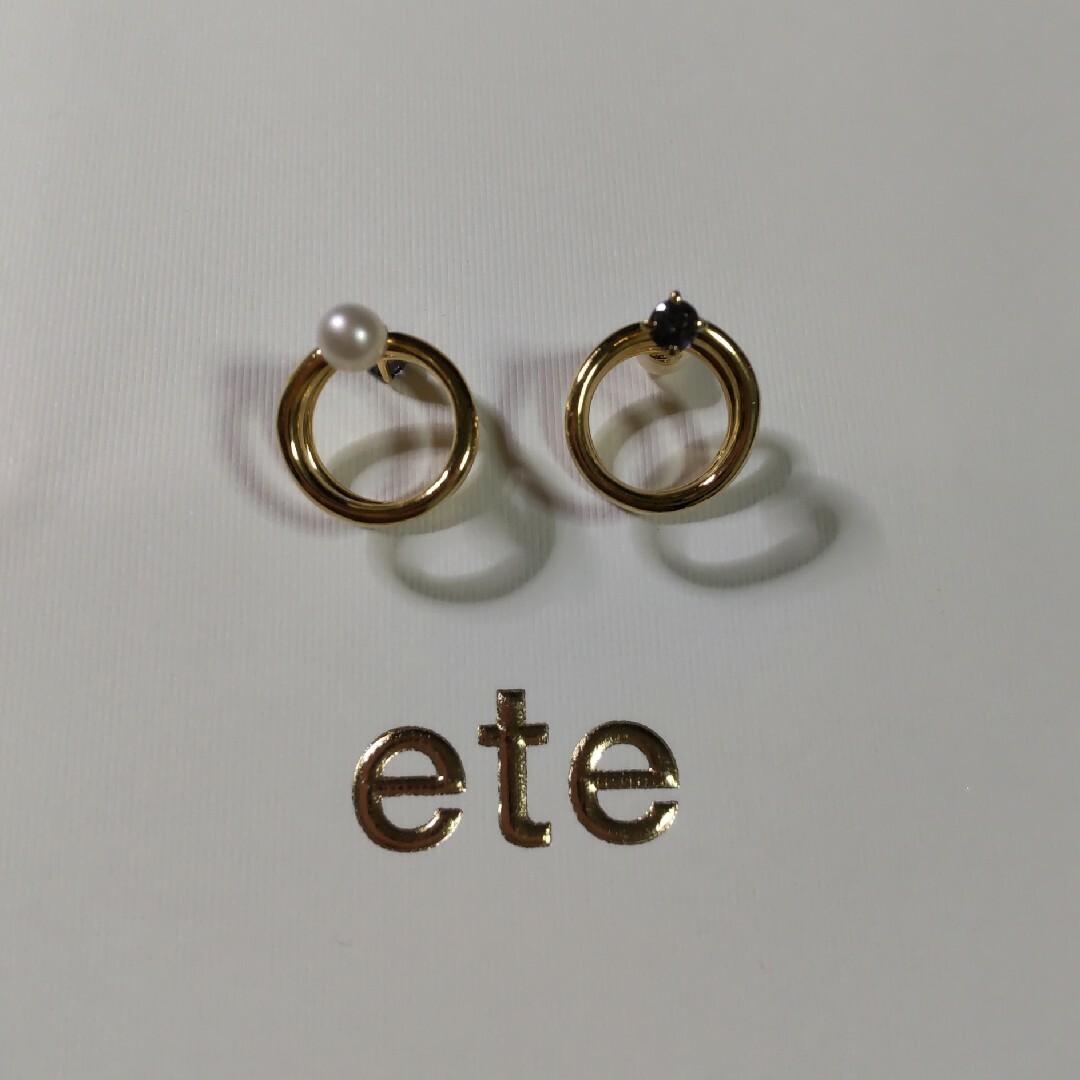 ete ループ イヤリング ゴールドアクセサリー