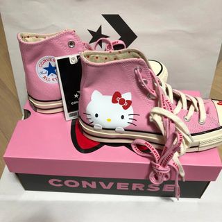 チャックテイラー(CHUCK TAYLOR)のサンリオ　ハローキティー　コラボ　コンバース　チャックテイラー　24cm(スニーカー)