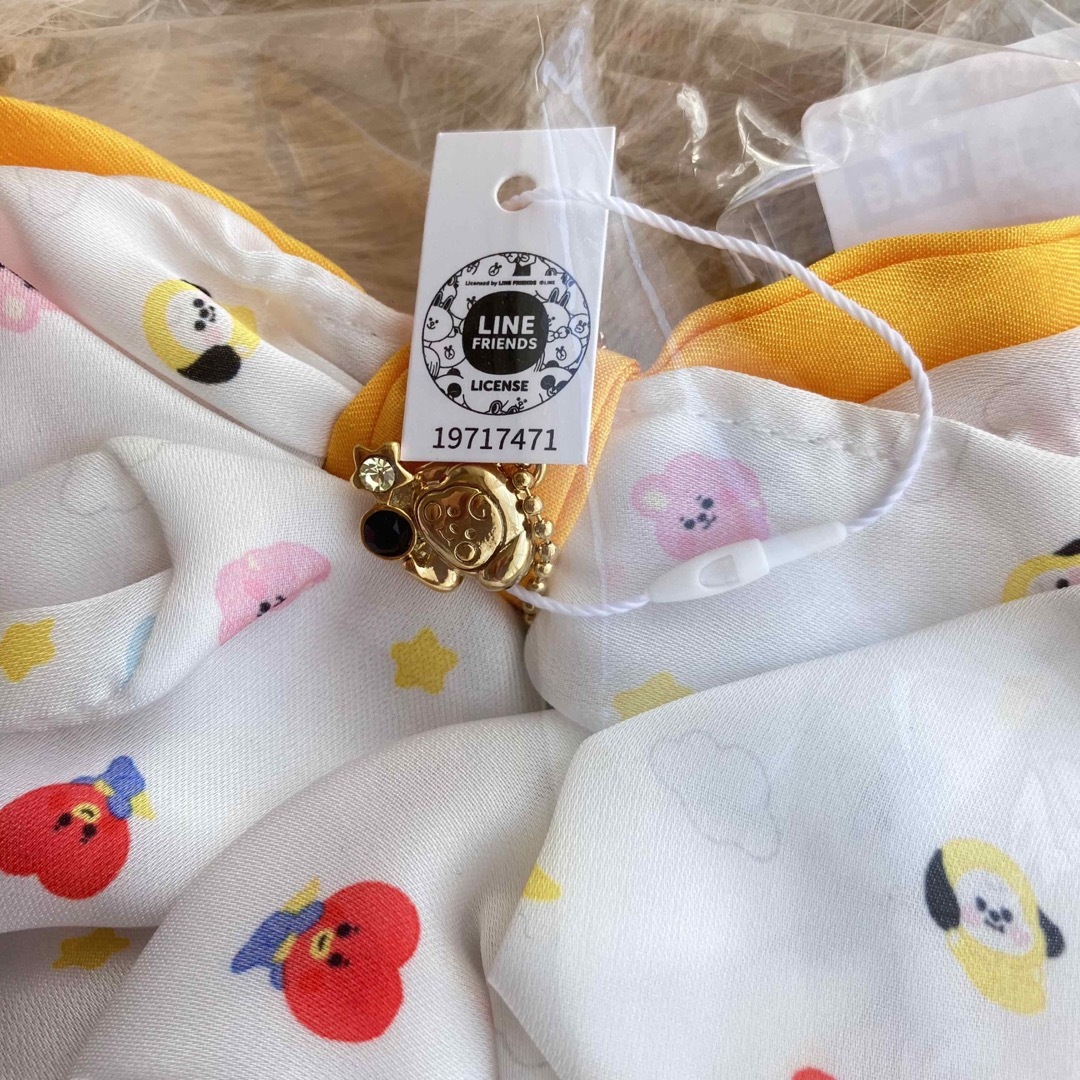 新品未使用　BT21  MANG サマンサシルヴァコラボ　アクセサリー3点セット