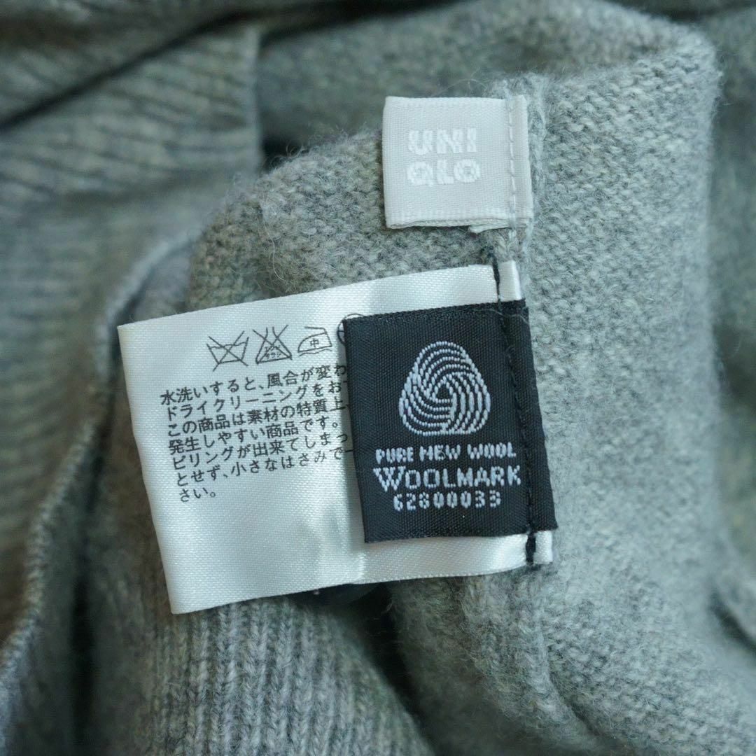 UNIQLO(ユニクロ)のcu37 UNIQLO/ユニクロ/カーディガン/グレー/SIZE M レディースのトップス(カーディガン)の商品写真