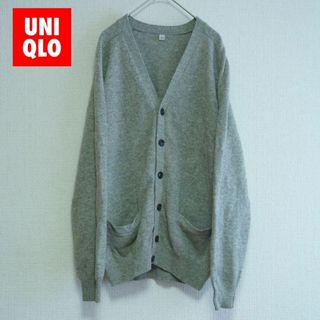 ユニクロ(UNIQLO)のcu37 UNIQLO/ユニクロ/カーディガン/グレー/SIZE M(カーディガン)