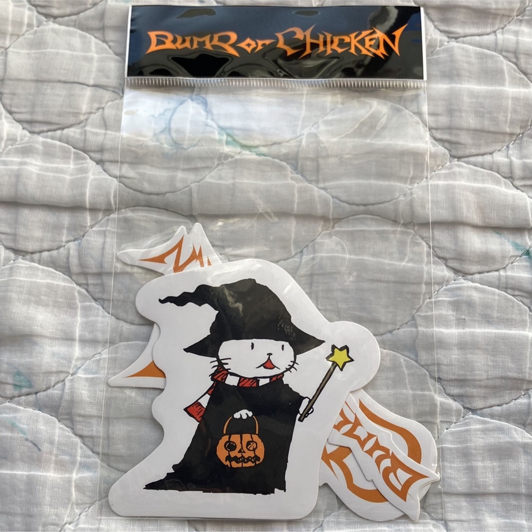 BUMP OF CHICKEN「ウィザードニコルステッカー」「銀テープ BUMP OF CHICKEN「ウィザードニコルステッカー」「銀テープ
