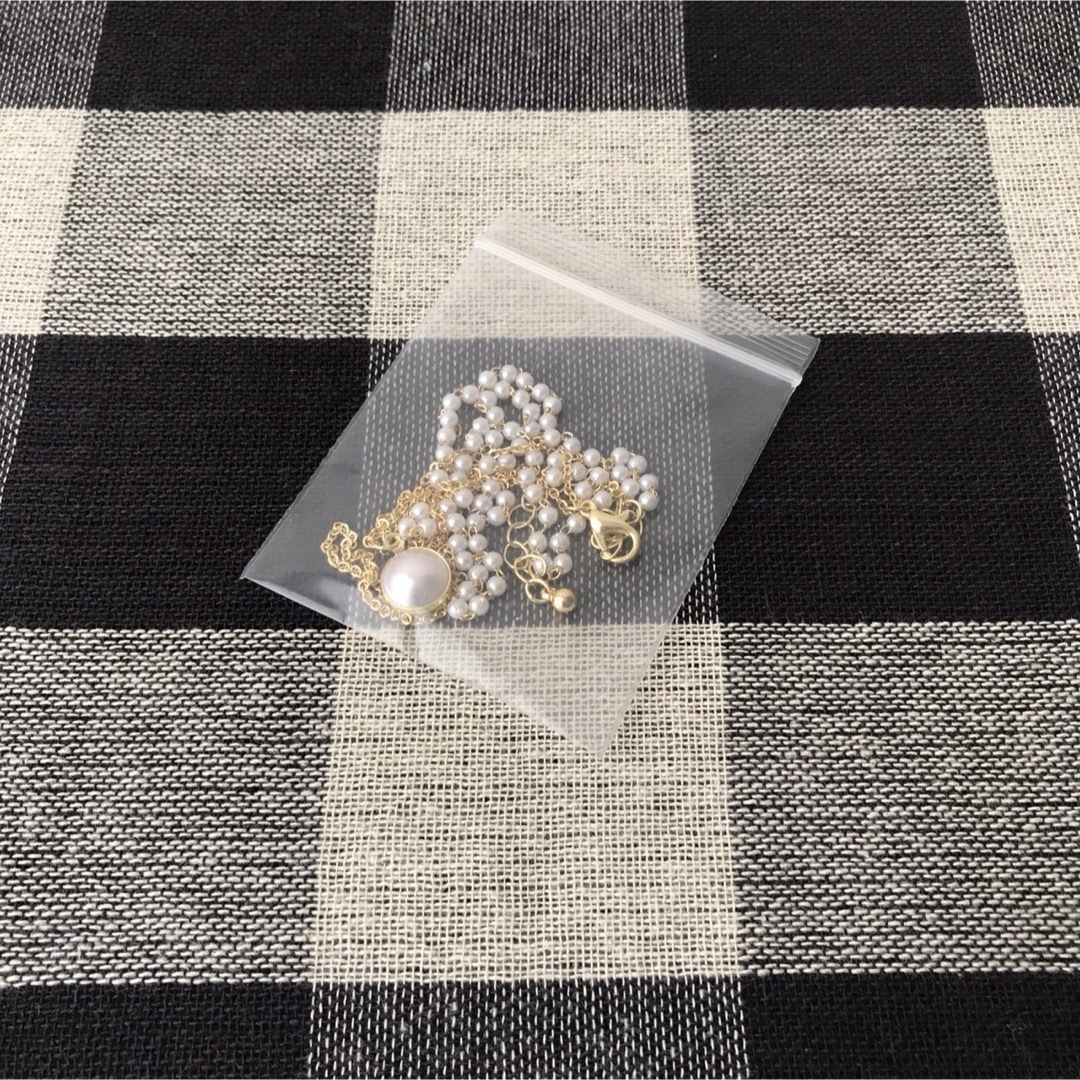 値下げ 2連 パール ネックレス チョーカー ゴールド 金 フォーマル 秋 レディースのアクセサリー(ネックレス)の商品写真