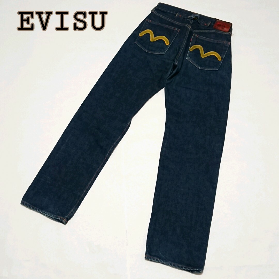 EVISU エヴィス 2504XX No.2 29×35 カモメプリント デニム