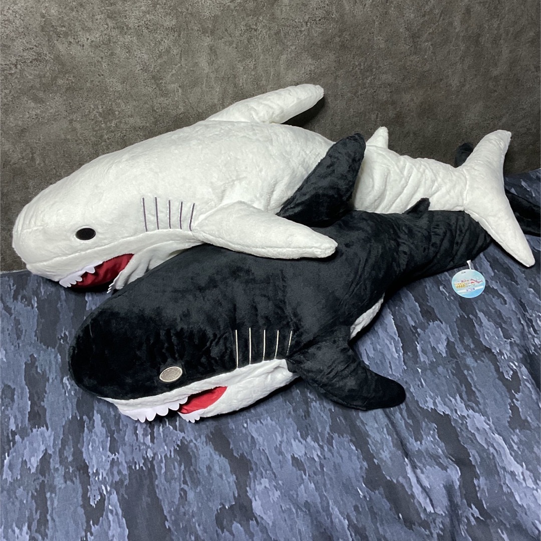 ひんやりガブっとBIGサメシャーク鮫ぬいぐるみ sharkくったり ひんやりガブっとBIGサメシャーク鮫ぬいぐるみ sharkくったり