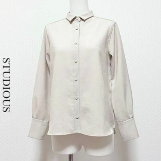 ステュディオス(STUDIOUS)のSTUDIOUS ステュディオス リネンライクシャツブラウス(シャツ/ブラウス(長袖/七分))