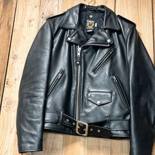 schott - 現行品復刻!ショット7007エンブレムタグ613US ライダース 36