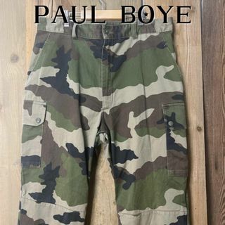 フランス軍 迷彩  カーゴパンツ　PAUL BOYE フレンチミリタリー(ワークパンツ/カーゴパンツ)