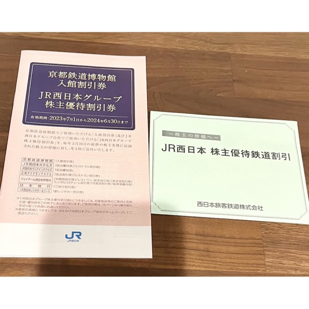 トレーディングカード　スリーブ　JR西日本 株主優待　鉄道割引券　1枚