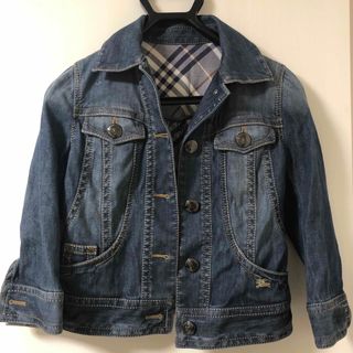 バーバリーブルーレーベル(BURBERRY BLUE LABEL)のバーバリーブルーレーベル　デニムジャケット(Gジャン/デニムジャケット)