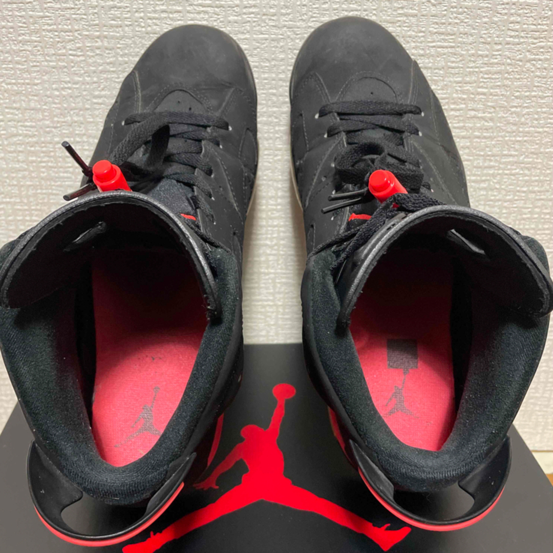 NIKE(ナイキ)のNIKE AIR JORDAN 6 RETRO BLACK INFRARED メンズの靴/シューズ(スニーカー)の商品写真