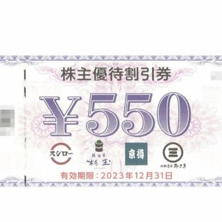 返却不要 14265円分 かっぱ寿司 株主優待カード コロワイド アトム