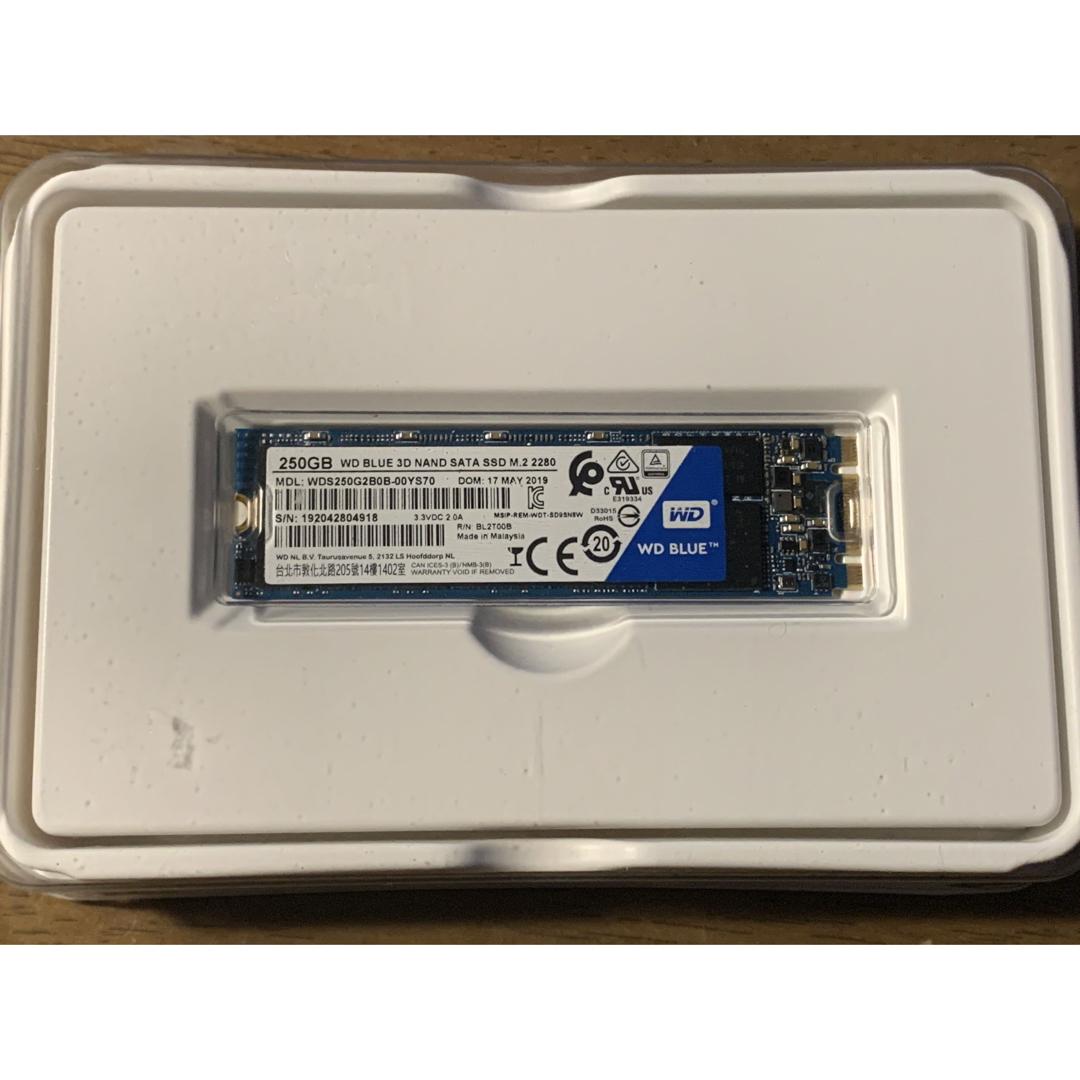 新品未開封　WD SATA SSD 250GB