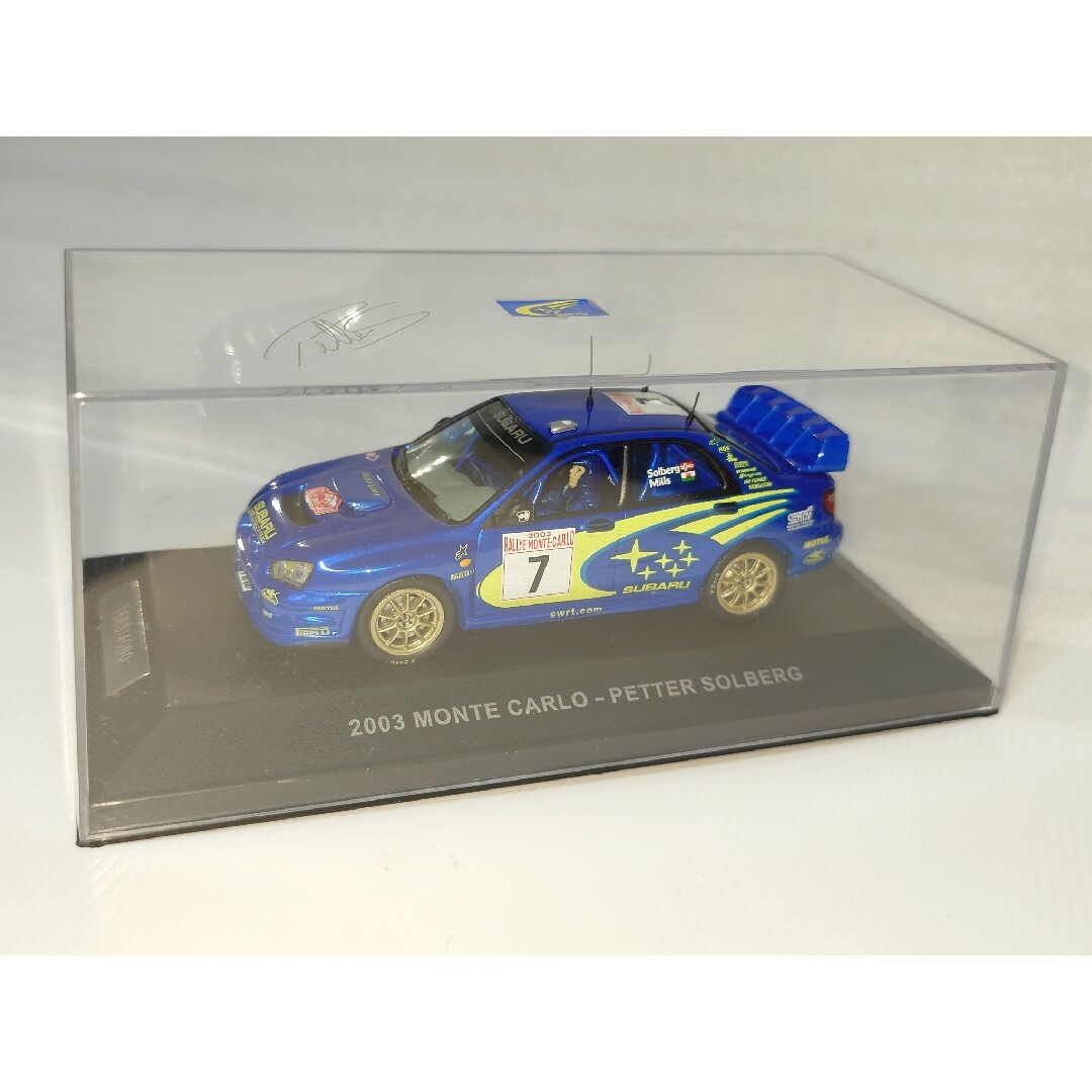 限定品シリアルナンバー付! インプレッサWRC 2003 モンテカルロ ミニカー