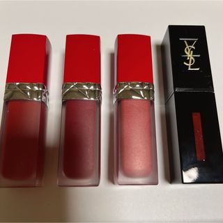 イヴサンローラン(Yves Saint Laurent)のお値下げ！ デパコス まとめ売り リップ dior ysl(口紅)