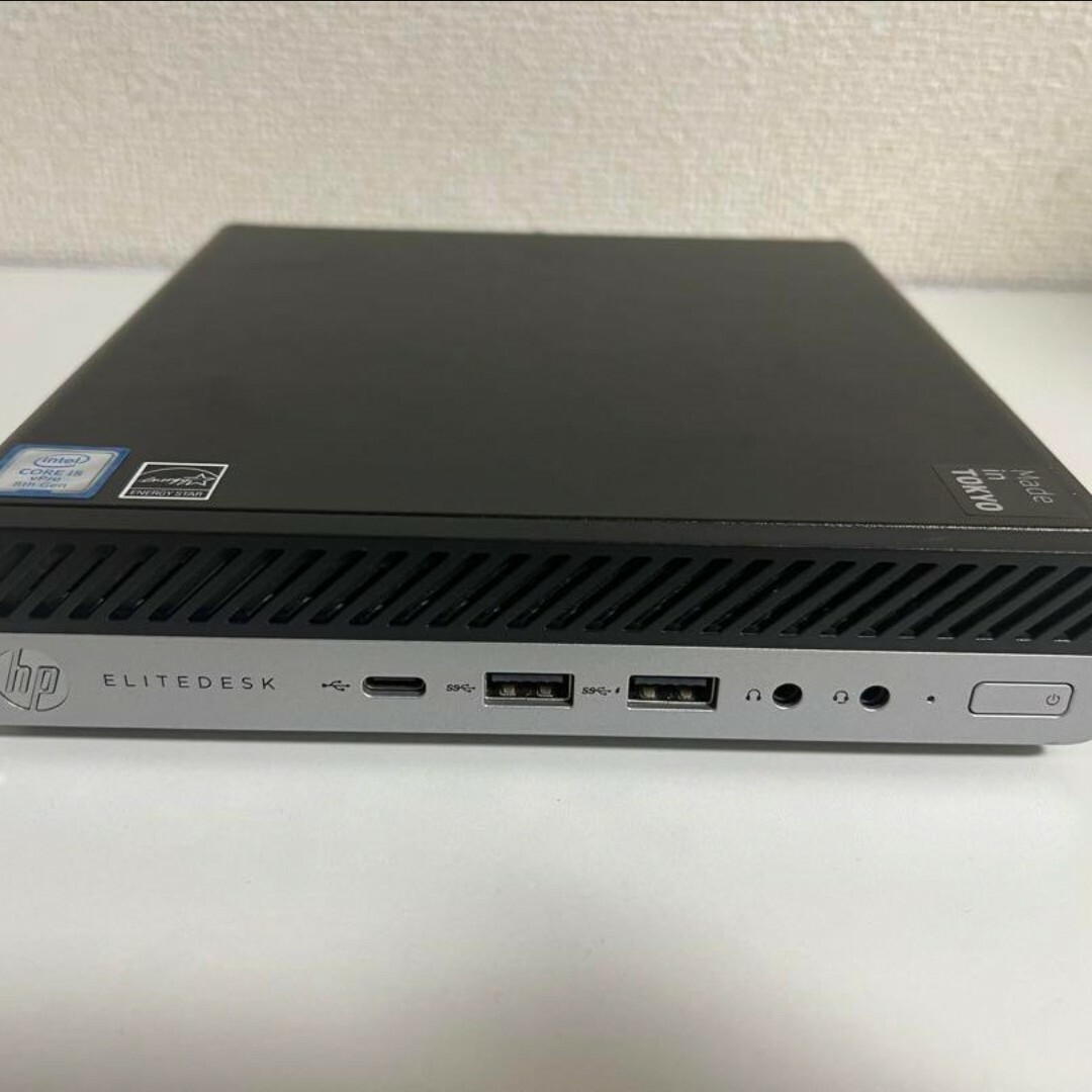 超軽量小型、省スペース、高性能パソコンEliteDesk 800 G4の通販 by 指