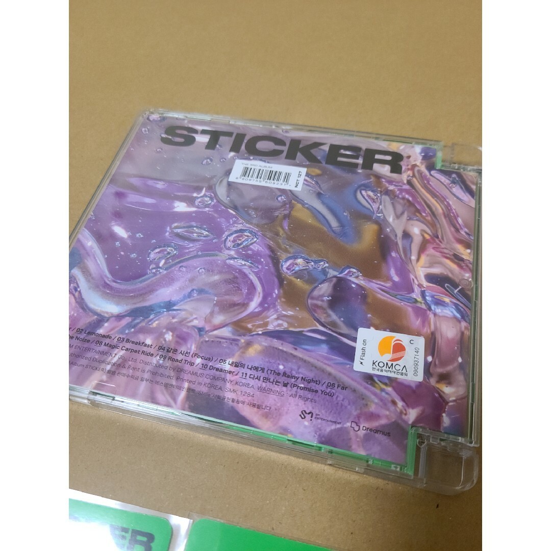 NCT127 STICKER ジョンウ エンタメ/ホビーのCD(K-POP/アジア)の商品写真