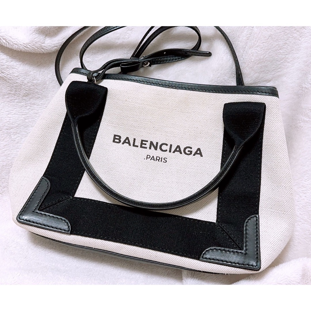 BALENCIAGA ショルダーバッグ(保存袋あり)カバス、キャンバス