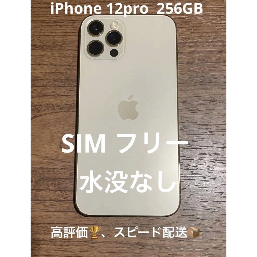 iPhone 12 pro ゴールド 金 256GB 本体 水没なし Apple misforwomen.com