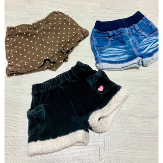 ホットビスケッツ(HOT BISCUITS)のfuk0様　フォロー割中　ショートパンツ　100 3点セット(パンツ/スパッツ)