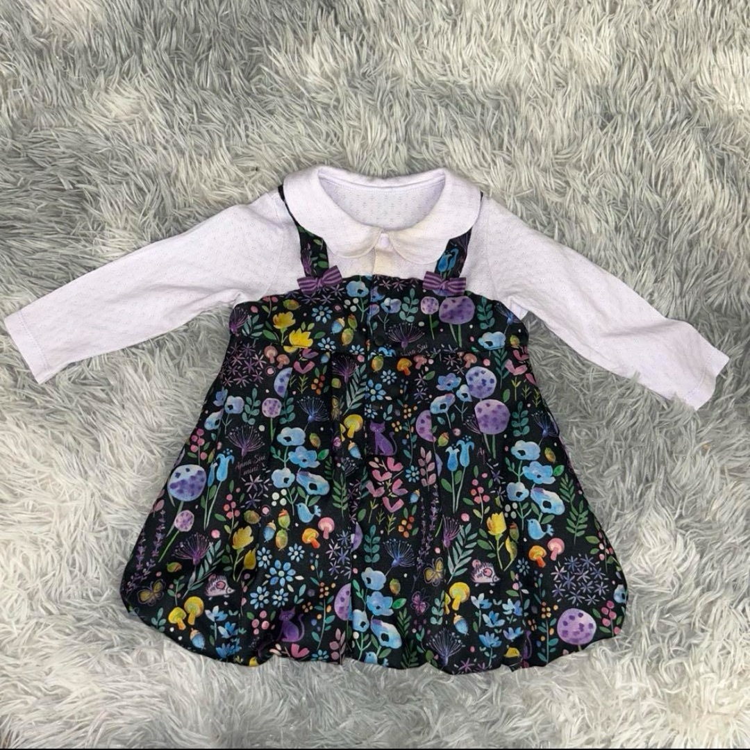 キッズ/ベビー/マタニティベビー服：ANNA SUI mini 2点セット