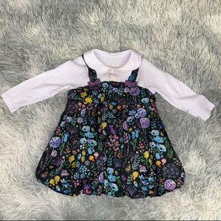 ANNA SUI mini 大人気花柄ワンピース・カバーオール　新品箱付き