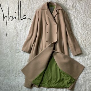 Sybilla - 美品 シビラ ウール ロングコート ダブルボタン ベージュ 40