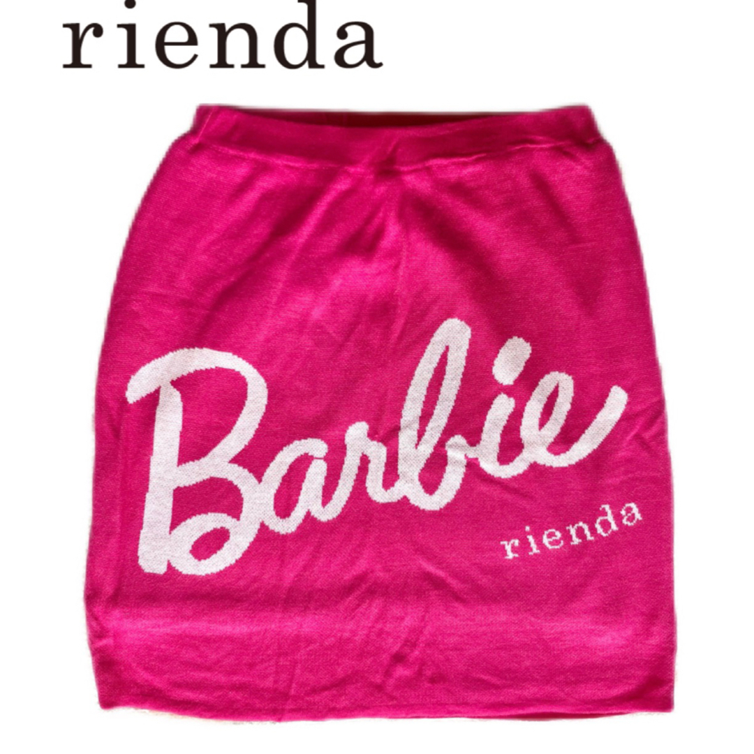 rienda(リエンダ)のrienda Barbie コラボ ミニスカート レディースのスカート(ミニスカート)の商品写真