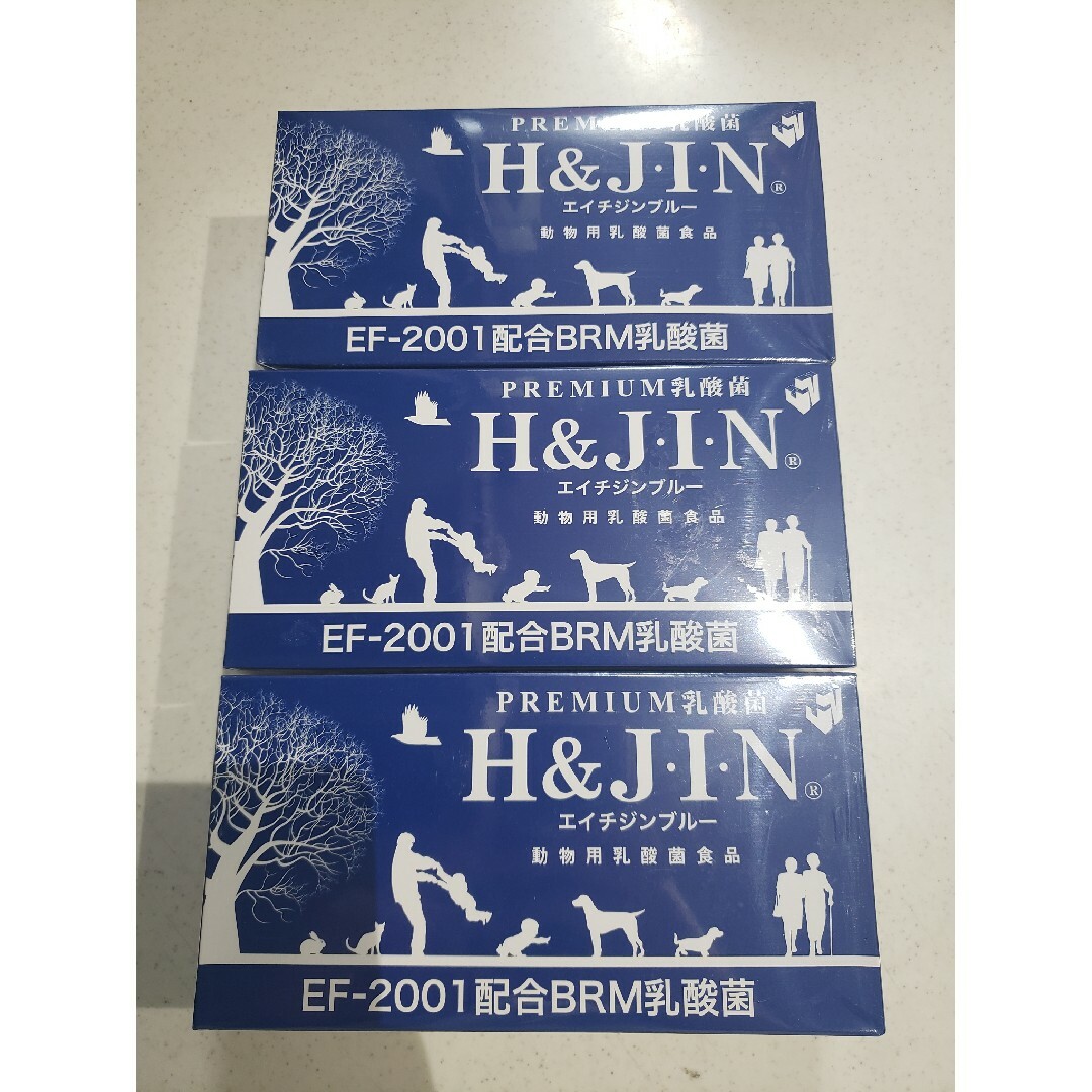 H&JIN Premium乳酸菌 エイチアンドジン 動物用 1g90包×3箱