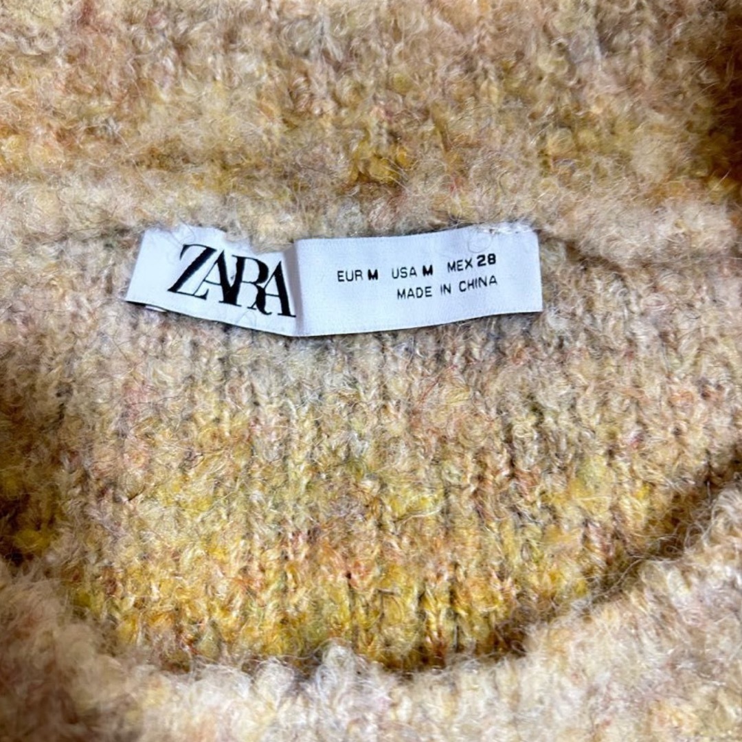 ZARA(ザラ)のZARA オンブレニットベスト レディースのトップス(ニット/セーター)の商品写真