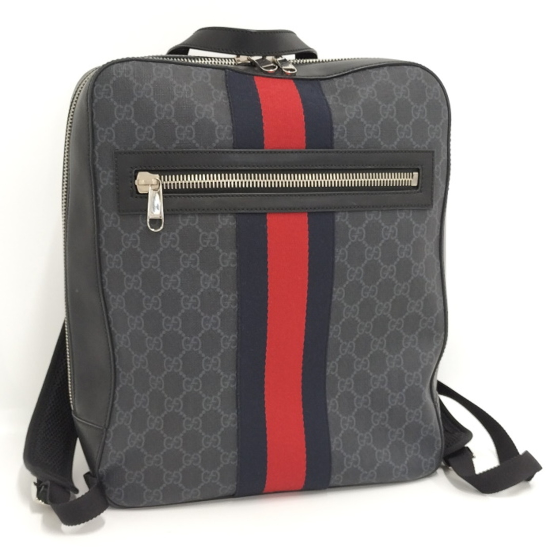 Gucci(グッチ)のGUCCI GGスプリーム バックパック ハンドバッグ PVCコーティング メンズのバッグ(バッグパック/リュック)の商品写真