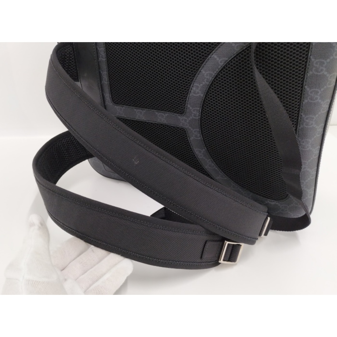 Gucci(グッチ)のGUCCI GGスプリーム バックパック ハンドバッグ PVCコーティング メンズのバッグ(バッグパック/リュック)の商品写真