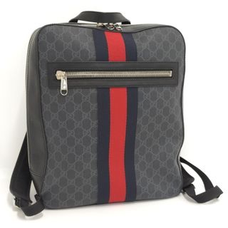 グッチ(Gucci)のGUCCI GGスプリーム バックパック ハンドバッグ PVCコーティング(バッグパック/リュック)