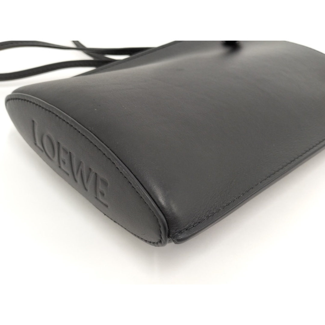 LOEWE - LOEWE ダイスポケット ショルダーバッグ レザー LOEWE - LOEWE ダイスポケット ショルダーバッグ レザー