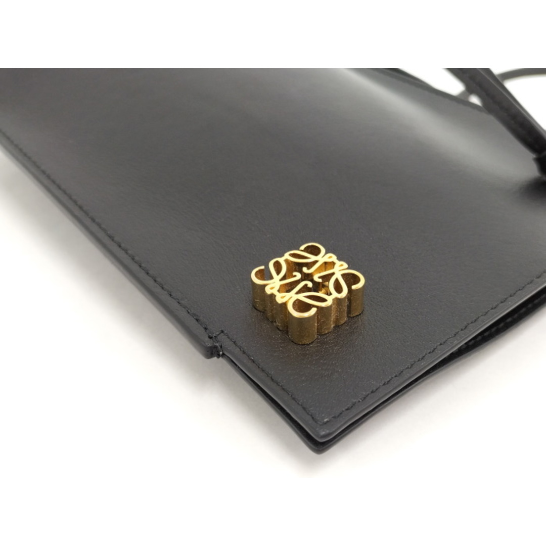 LOEWE - LOEWE ダイスポケット ショルダーバッグ レザー LOEWE - LOEWE ダイスポケット ショルダーバッグ レザー