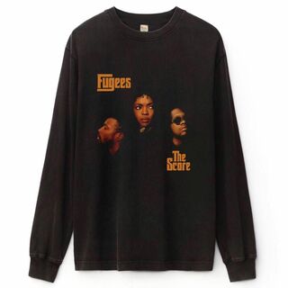 Fugees フージーズ ロンＴ rap hiphop music(Tシャツ/カットソー(七分/長袖))