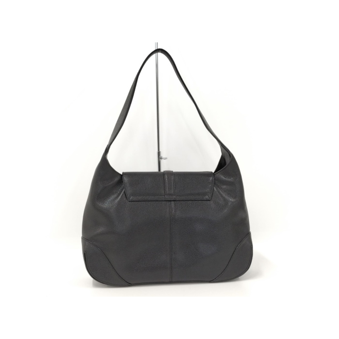 BVLGARI - BVLGARI ワンショルダーバッグ オーバル金具 レザー BVLGARI - BVLGARI ワンショルダーバッグ オーバル金具 レザー
