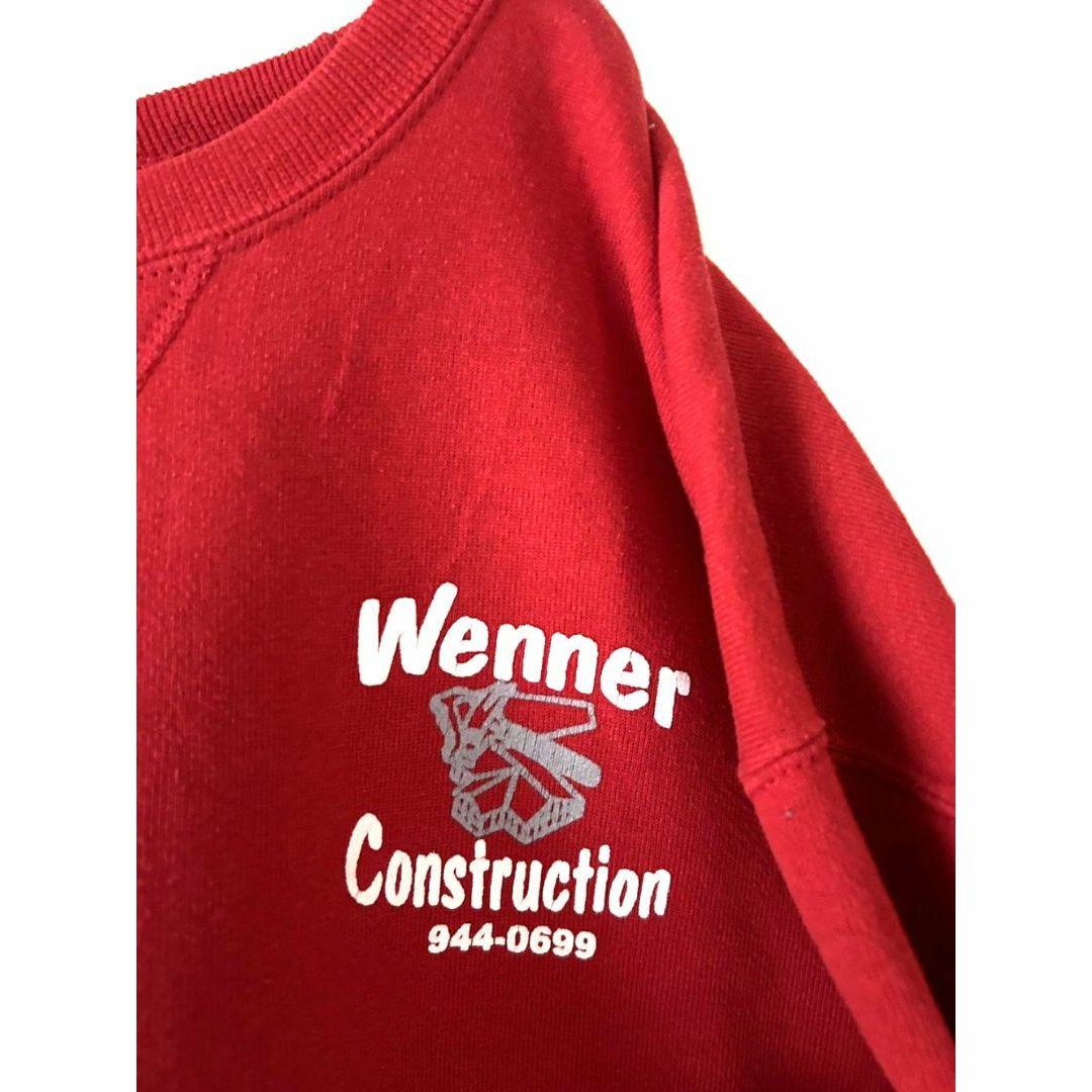 Wenner Construction スウェット レッド 赤
