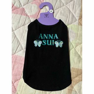 アナスイ(ANNA SUI)の値下げ　未使用品　アナスイ　ボヘミアロゴＴシャツ　M   犬服(犬)